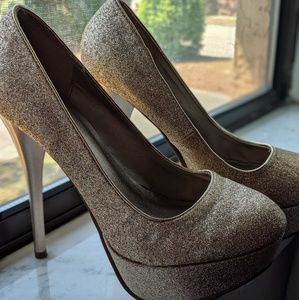 Qupid Glitter Heels